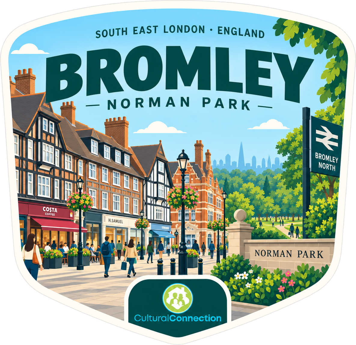 Bromley destination badge