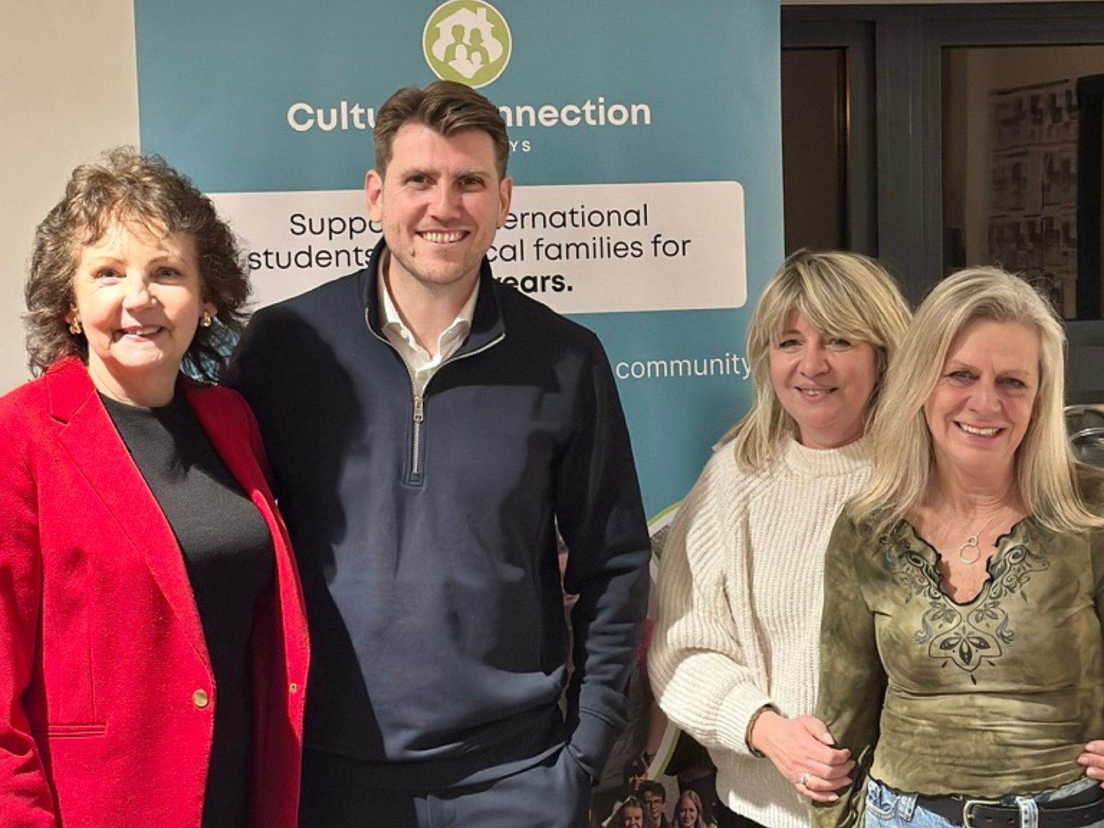 Members of the Cultural Connection team and local organisers together
