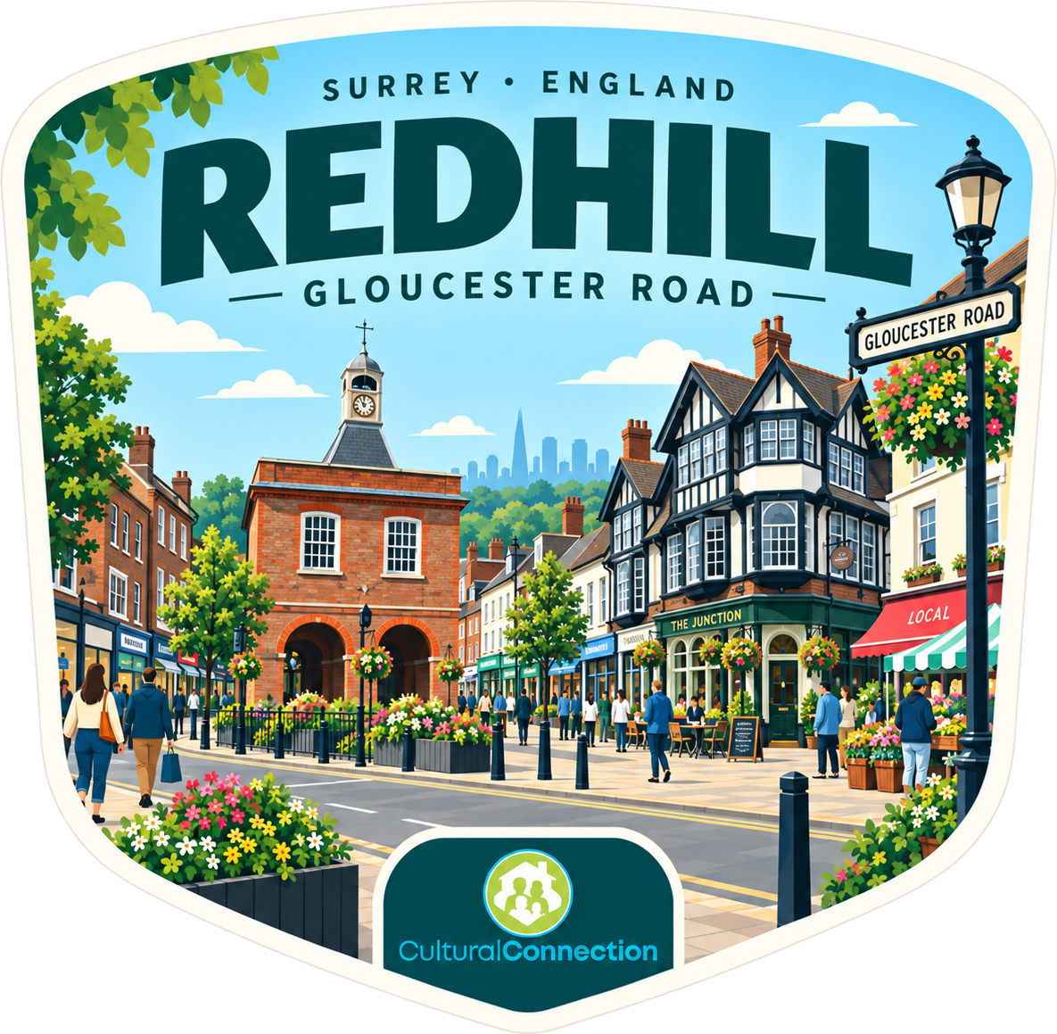 Redhill destination badge
